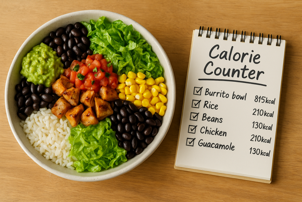 chipotle calorie counter